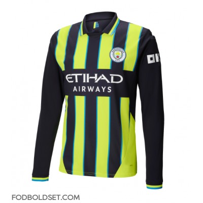 Manchester City Udebanetrøje 2024-25 Langærmet Manchester City Udebanetrøje 2024-25 Langærmet